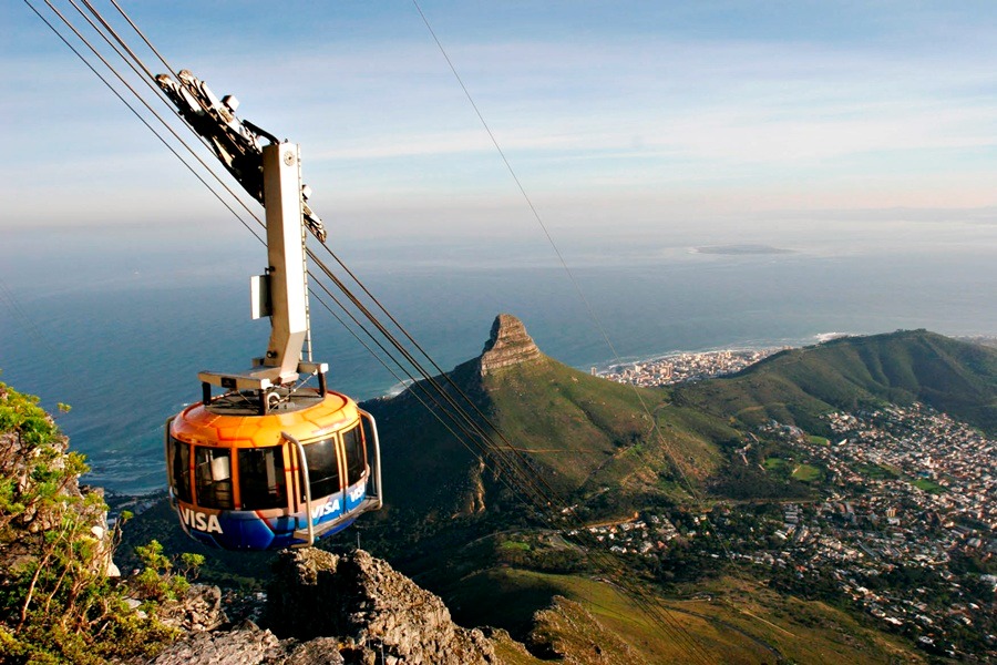 Day 2: Cape Town - Half Day City Orientation & Table Mountain